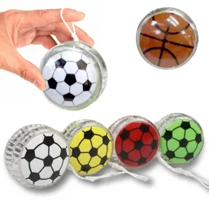 4 X Yo Yo Sports YoYo Soccer Ball Party Favor Toy Children Kid Fun Boys Gifts