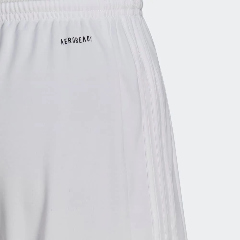 adidas mens Squadra 21 Shorts, White/White, Small US