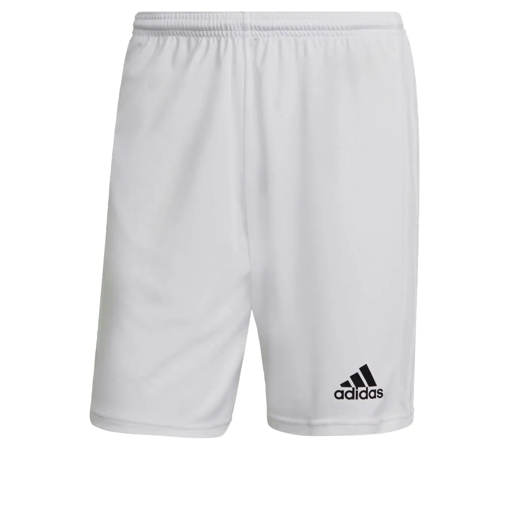 adidas mens Squadra 21 Shorts, White/White, Small US
