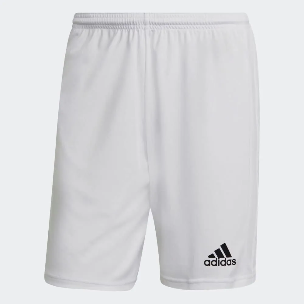 adidas mens Squadra 21 Shorts, White/White, Small US