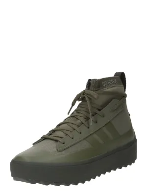 Adidas Znsored High Top Sneakers, Khaki