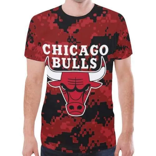 Basketball Chicago Sweatshirts - Pullover Sport Red Sweatshirt