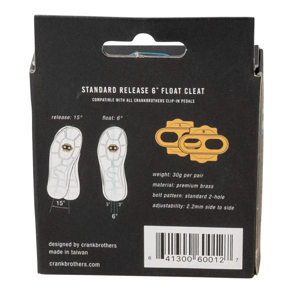 Crank Brothers Standard Release Cleats