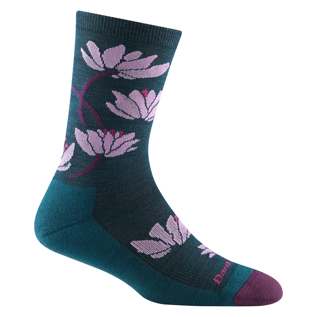 Darn Tough Lillies Crew Lightweight Lifestyle Sock (Women's)
