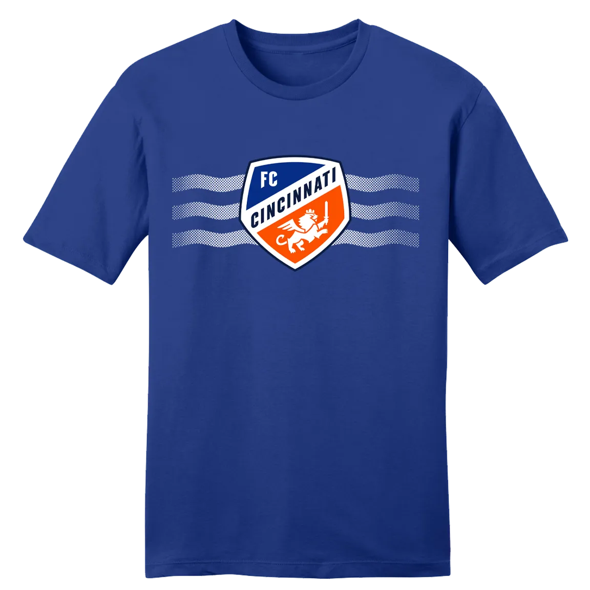 FC Cincinnati Shield and Waves
