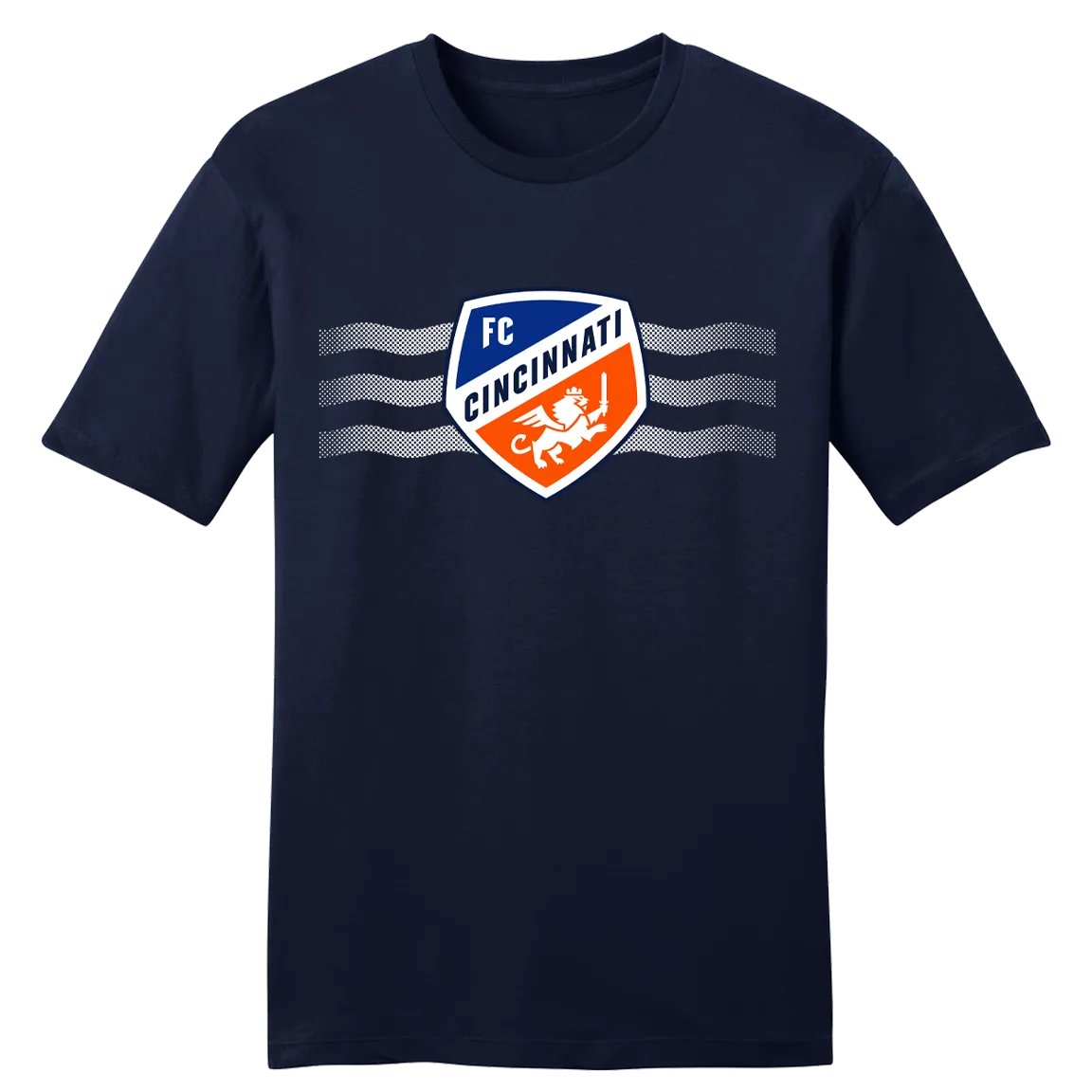 FC Cincinnati Shield and Waves