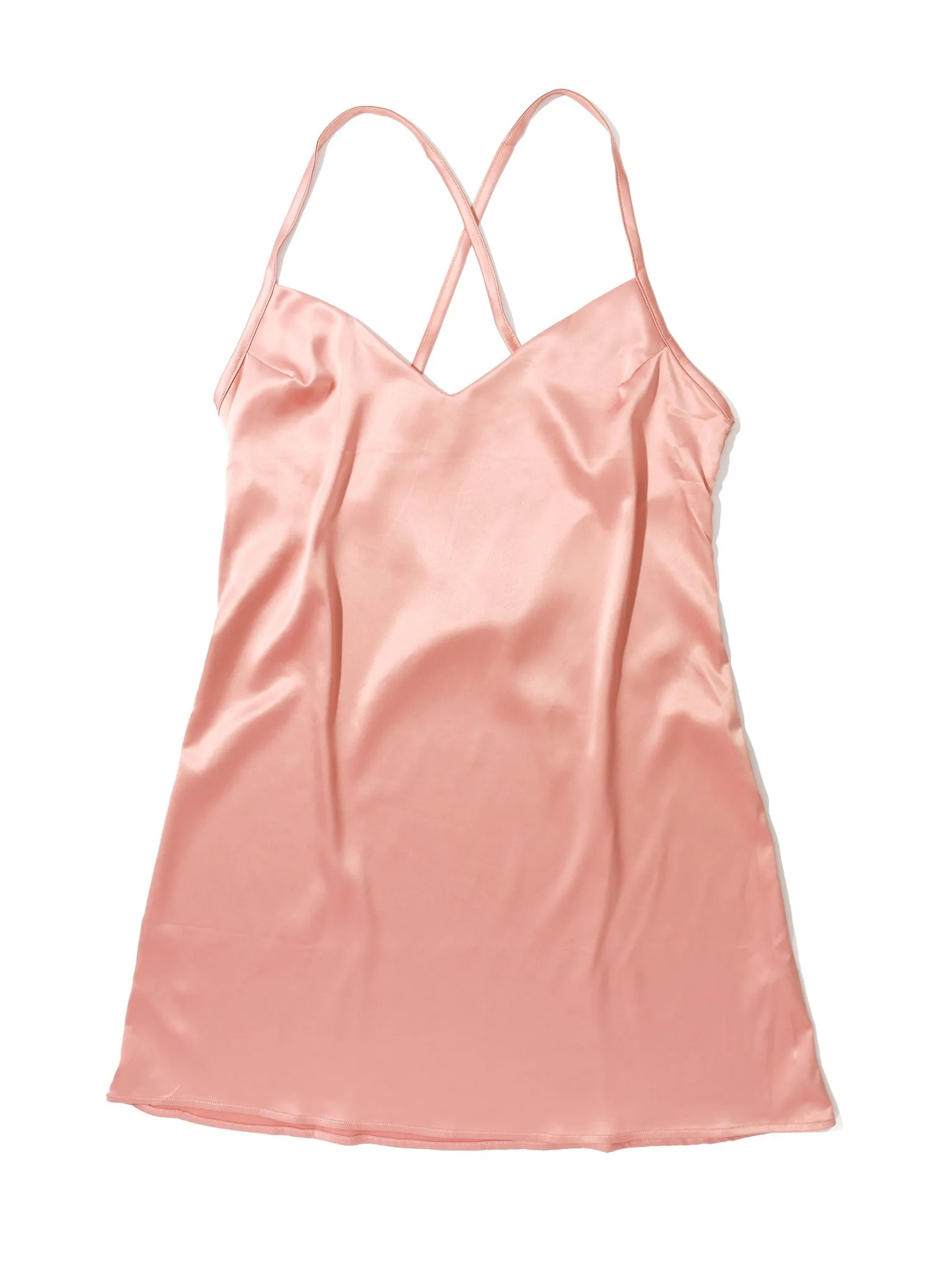 Satin Sleep Chemise Rose Latte Pink Sale