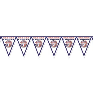 Soccer Party Pennant Banner - France