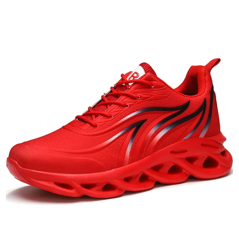 Summer Mesh Men's Casual Shoes Outdoor Men Walking Sneakers Fashion Brand Men Running Shoes Lace-Up Light Men's Flats Shoes