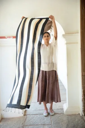 The 'Classic Sili' Eri Silk Scarf