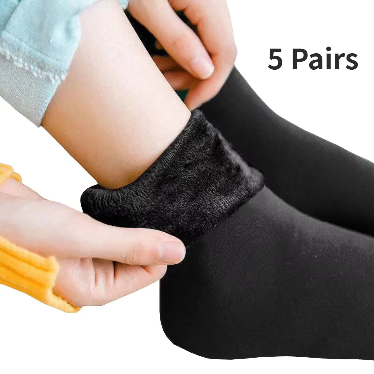 Winter Leather Women Winter Boots Thick Wool Warm Women High-heeled Genuine Boot High-quality Female Snow Boots Women Shoes